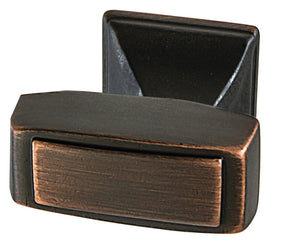 Häfele 133.50.611 Amerock - T-Knob, Mulholland™, Zinc, oil-rubbed bronze, 32 x 21 mm (1 1/4" x 13/16")