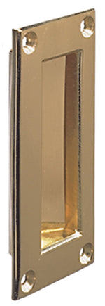 Häfele 910.37.035 Profile Handle, for Sliding Door, Suitable for sliding and folding timber doors, Polished