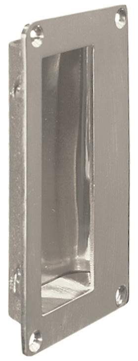 Häfele 910.37.062 Profile Handle, for Sliding Door, Suitable for sliding and folding timber doors, Matt nickel