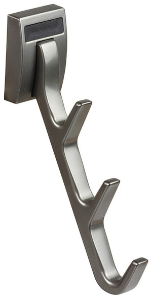 Häfele 807.69.060 TAG - Wall Mounted Hook, Synergy Elite, Triple Prong, Matte aluminum