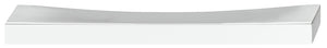 Häfele 155.01.992 Pull, Zurich, Finger pull handle, zinc alloy, Polished chrome plated, hole spacing: 64 mm (2 1/2")