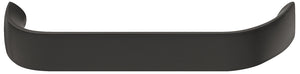Häfele 155.02.027 Pull, Contemporary, Aluminum, 128 mm (5 1/16") CTC, Matte black, RAL 9017