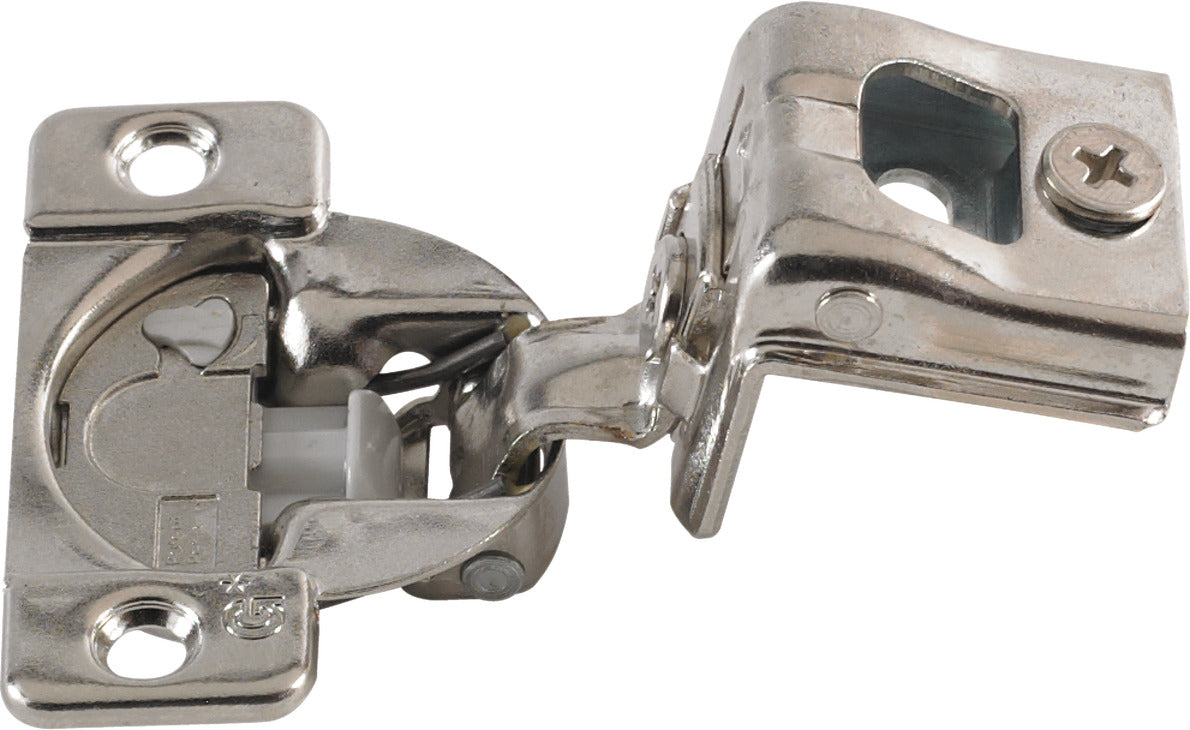 Häfele 348.90.024 Grass - Concealed Face Frame Hinge, TEC Wrap Around, 108° Opening Angle, Soft-Close, 1" Overlay, Press-fit; Model 02745A-15