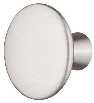 Häfele 155.02.240 Knob, Modern, Zinc alloy, Polished chrome plated, Ø30 mm (1 3/16")