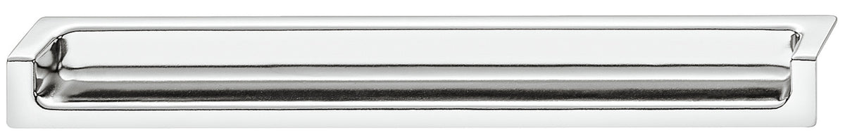 Häfele 155.01.930 Mortise Pull, Spartan, Zinc, Polished chrome, 64 mm (2 1/2") CTC