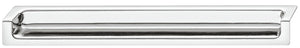 Häfele 155.01.930 Mortise Pull, Spartan, Zinc, Polished chrome, 64 mm (2 1/2") CTC
