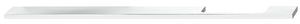 Häfele 155.01.863 Pull, Neoteric, Aluminum, Polished chrome, 448 mm (17 5/8") CTC
