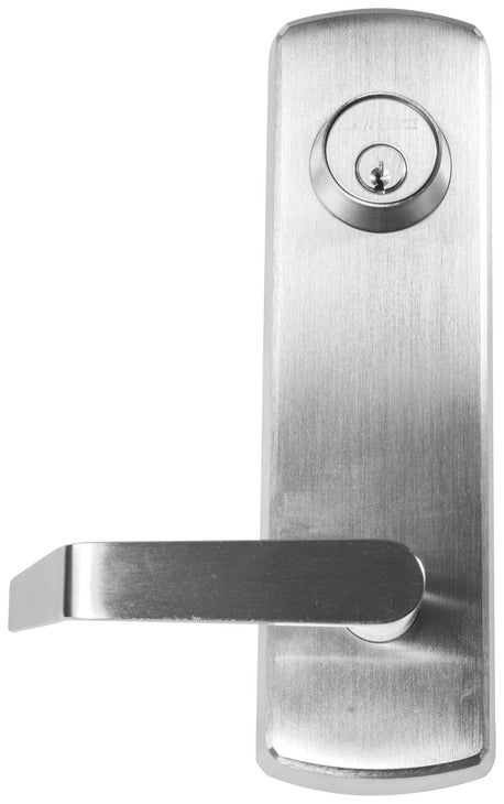Häfele 911.79.120 Radius Top Escutcheon, Cylinder Escutcheon Lever, for Classroom, For Rim, Surface/Concealed