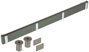 Häfele 807.72.602 TAG - Vertical Mounts, Symphony Wall Mount System, Height: 1682 mm (66 1/4"), matte nickel