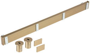 Häfele 807.72.602 TAG - Vertical Mounts, Symphony Wall Mount System, Height: 1682 mm (66 1/4"), matte nickel