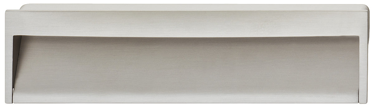 Häfele 155.01.951 Mortise Pull, Atelier, Zinc, Brushed nickel, 32 mm (1 1/4") CTC