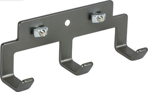 Häfele 807.72.320 TAG - Triple Hook, Symphony Wall Mount System, slate