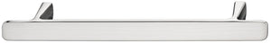 Häfele 106.69.170 Pull, Zinc, Zinc, brushed nickel, 128 mm (5 1/16") CTC
