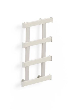Häfele 807.73.320 TAG - Frame Kit, Quartet Symphony Wall Mount System, Width: 13 1/2", slate gray, pewter leather, anodized