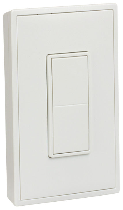 Häfele 850.00.943 Single Rocker Kinetic Wall Switch, Bluetooth® Battery-Free Wireless, Connect Mesh, For Use with Häfele Press and Pair and Connect Mesh Distributors, Almond