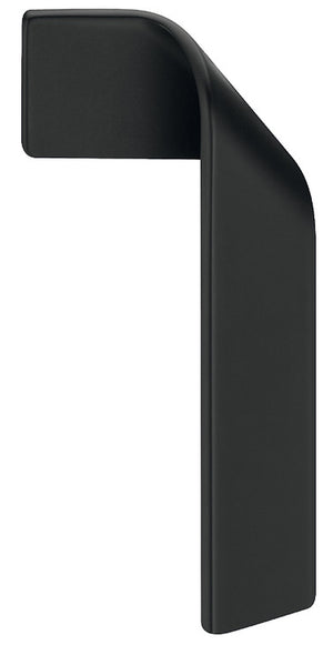 Häfele 101.69.511 T-Knob, Saxony, Zinc, Matte black antimicrobial, left