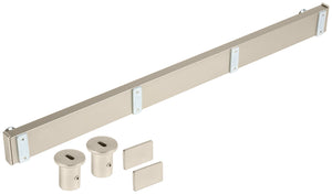 Häfele 807.72.302 TAG - Vertical Mounts, Symphony Wall Mount System, Height: 1682 mm (66 1/4"), slate
