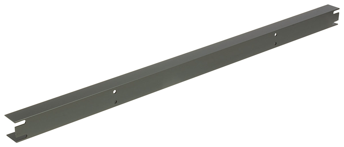 Häfele 807.76.690 TAG - Filler Strip, Illuminated Glass Shelf, anodized matte nickel; 18" width