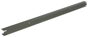 Häfele 807.76.050 TAG - Filler Strip, Illuminated Glass Shelf, powder-coated matte gold, 18" width
