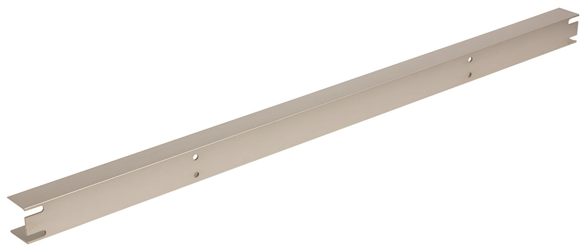 Häfele 807.76.063 TAG - Filler Strip, Illuminated Glass Shelf, powder-coated black, 36" width