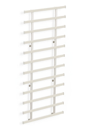 Häfele 807.66.204 TAG - Frame Kit, Dodeca Symphony Wall Mount System, Width: 13 1/2", matte nickel, winter leather, powder-coated
