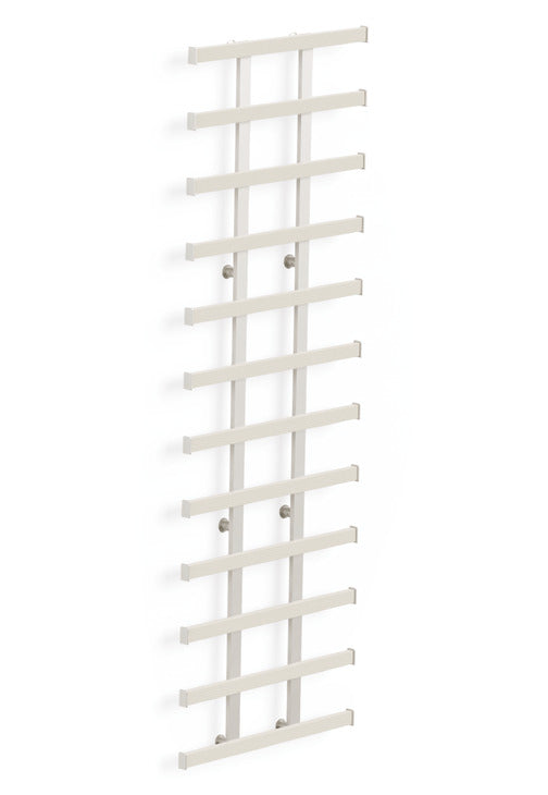 Häfele 807.74.312 TAG - Frame Kit, Dodeca Symphony Wall Mount System, Width: 23", matte nickel, pewter leather, anodized