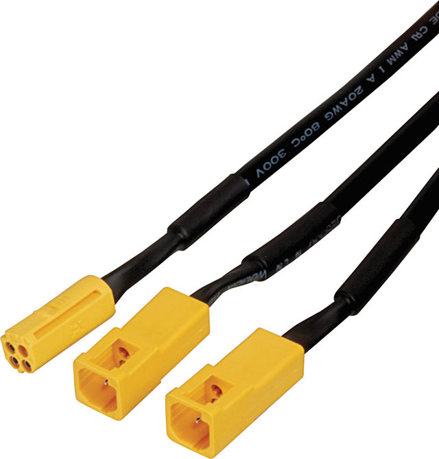 Häfele 833.93.738 Y Distributor, Häfele Lighting 2-way, Multi-White, 12V, 1 male, 2 female, Max. 60W