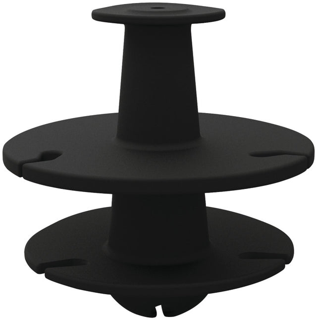 Häfele 631.39.320 Wire Management Reel, Double-Deck, black