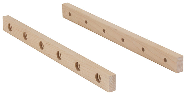 Häfele 521.99.140 Brackets, For Parallel Rods, unfinished, 12"