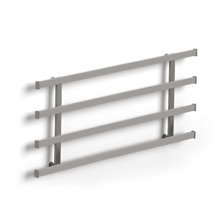 Häfele 807.73.830 TAG - Frame Kit, Quartet Symphony Wall Mount System, Width: 13 1/2", matte gold, pewter leather, anodized