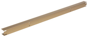 Häfele 807.76.060 TAG - Filler Strip, Illuminated Glass Shelf, powder-coated matte gold, 30" width