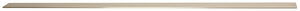 Häfele 111.95.253 TAG - Finger Pull, Classic, Aluminum, Matte nickel, 622 mm (24 1/2")