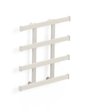 Häfele 807.73.320 TAG - Frame Kit, Quartet Symphony Wall Mount System, Width: 13 1/2", slate gray, pewter leather, anodized
