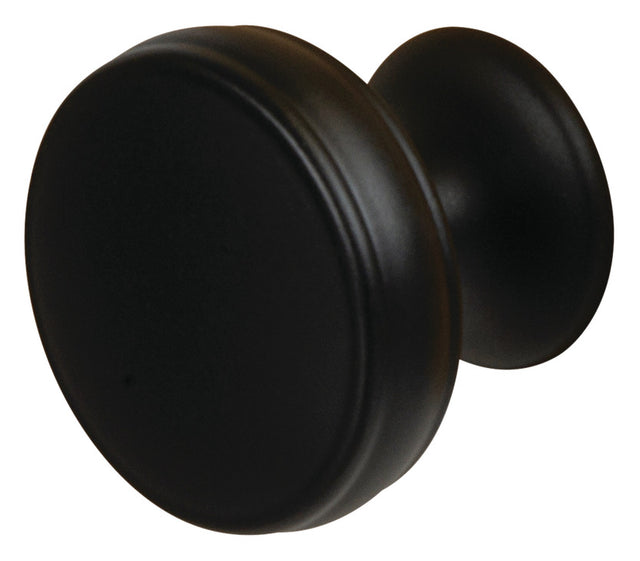 Häfele 133.53.364 Knob, Renown, Zinc, Matte black