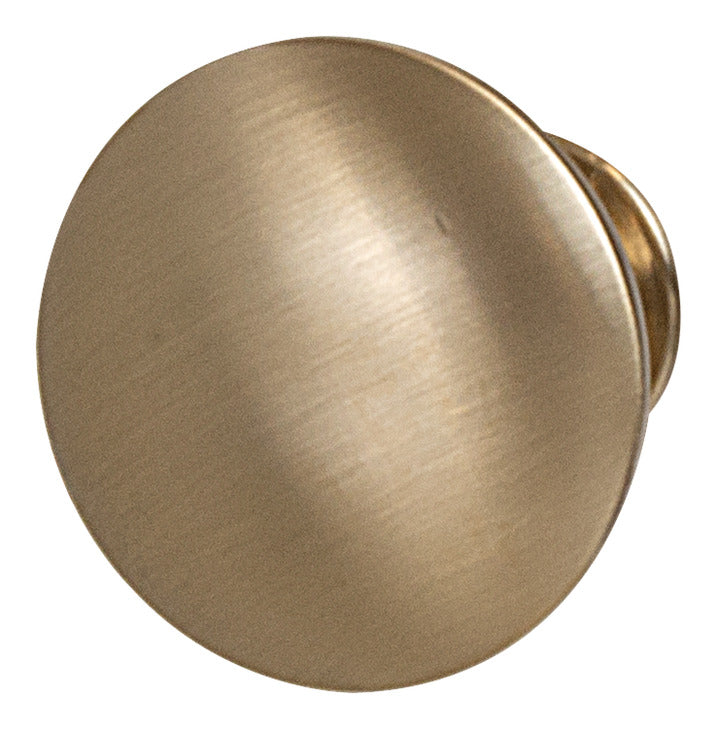 Häfele 155.01.818 Knob, Chanterelle, Zinc, Oil-rubbed bronze, M4 thread