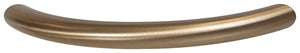 Häfele 155.99.021 Bow Pull, Crescent, Steel, Matte chrome, 96 mm (3 3/4") CTC, M4 thread