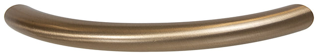 Häfele 155.99.032 Bow Pull, Crescent, Steel, Matte gold, 96 mm (3 3/4") CTC, M4 thread