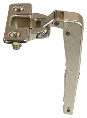 Häfele 329.11.506 Salice - Blind Corner Concealed Hinge, 94° Opening Angle, Self-Close, Inset Mounting, Nickel-Plated, Special Application, Screw-on, model C2PBN99AC