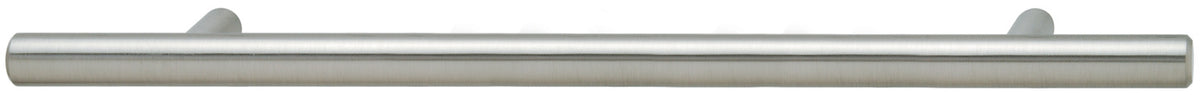 Häfele 155.00.800 Bar Pull, Ø (1/2") 12 mm, Elemental, Steel, Stainless steel look, 758 mm (29 13/16") CTC