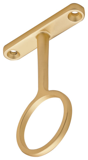 Häfele 802.06.667 TAG - Center Support, for Round Closet Rod, Synergy Collection, Matte nickel