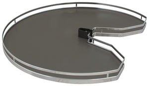 Häfele 541.06.958 Three Quarter Round Shelf Set, for Revo, Arena Plus, Maple/Chrome