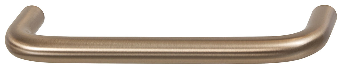 Häfele 116.07.027 Wire Pull, Essentials, Steel or Brass, Steel, Stainless steel look, 101 mm (4") CTC