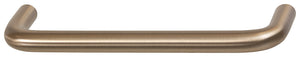 Häfele 116.07.628 Wire Pull, Essentials, Steel or Brass, Steel, Brushed nickel, 96 mm (3 3/4") CTC