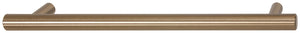 Häfele 155.02.414 Bar Pull, Cosmopolitan, Steel, Matte gold, 160 mm (6 5/16") CTC, M4 thread