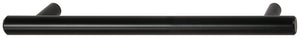 Häfele 155.99.015 Bar Pull, Cosmopolitan, Steel, Matte chrome, 128 mm (5 1/16") CTC, M4 thread