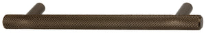 Häfele 110.52.481 Bar Pull, Tempes, Aluminum, matte black, 256 mm (10 1/16") CTC