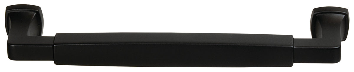 Häfele 133.53.395 Pull, Stature, Zinc, Matte black, 128 mm (5 1/16") CTC
