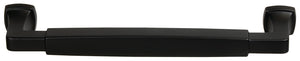 Häfele 133.53.395 Pull, Stature, Zinc, Matte black, 128 mm (5 1/16") CTC