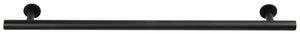 Häfele 133.53.318 Bar Pull, Radius, Stainless Steel, Champagne bronze, 96 mm (3 3/4") CTC