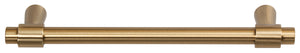 Häfele 133.53.485 Bar Pull, Destine, Zinc, Satin nickel, 128 mm (5 1/16") CTC